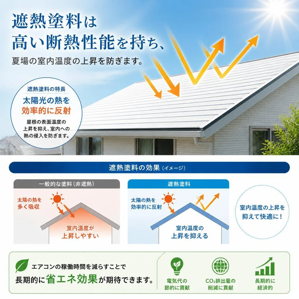 4. 遮熱塗料の特徴と利点